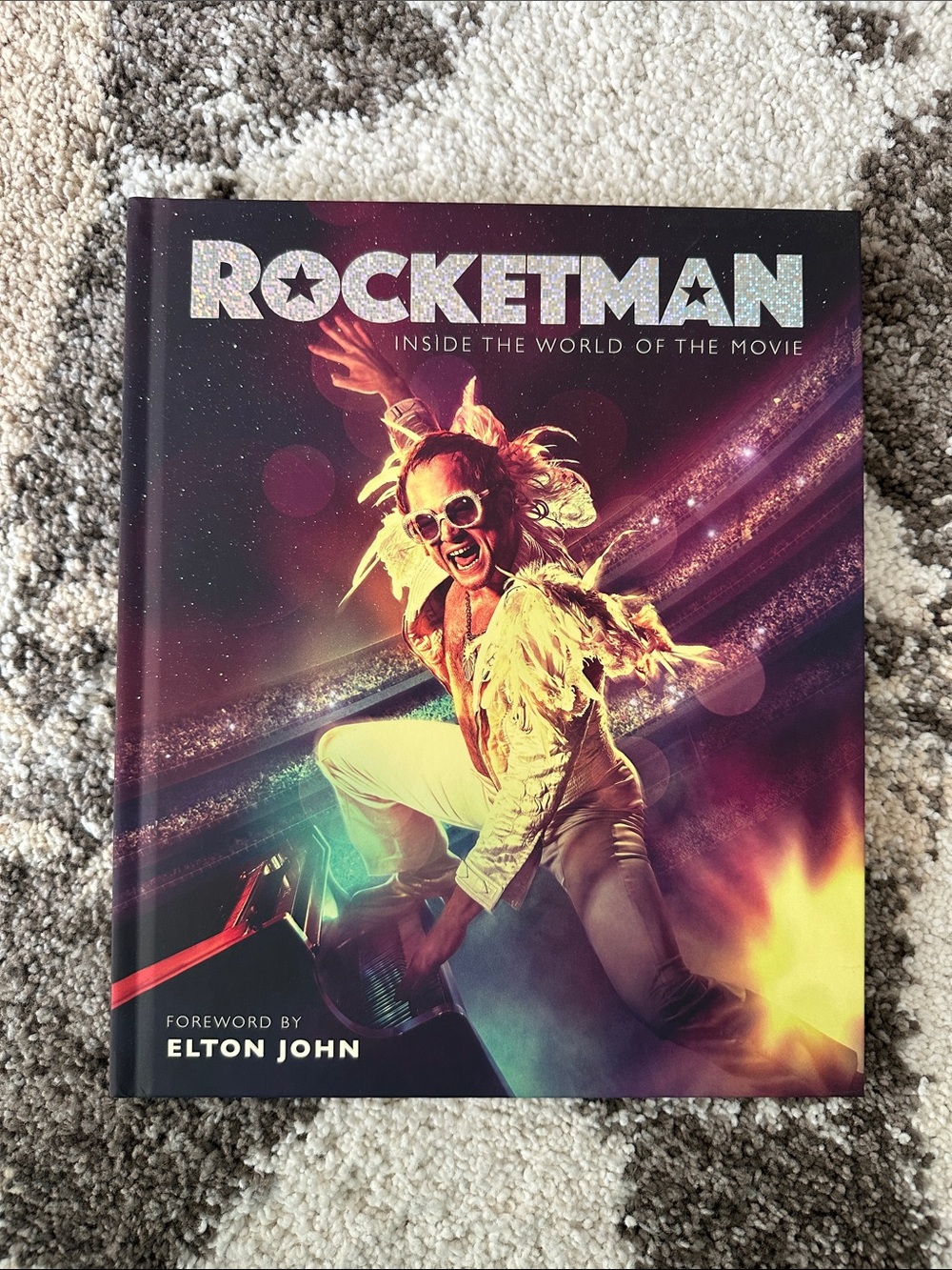 ROCKETMAN MOVIE COFFEE TABLE BOOK | HARDCOVER | BRAND NEW | ELTON JOHN